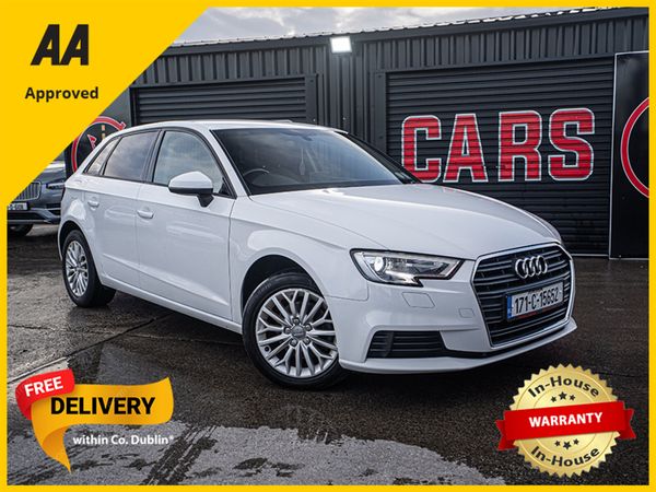 Audi A3 Hatchback, Diesel, 2017, White