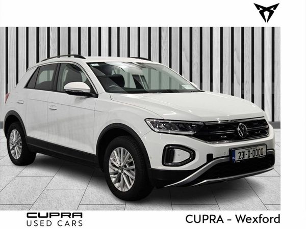 Volkswagen T-Roc SUV, Petrol, 2023, White