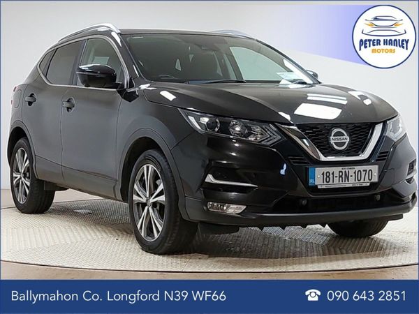 Nissan Qashqai Hatchback, Diesel, 2018, Black