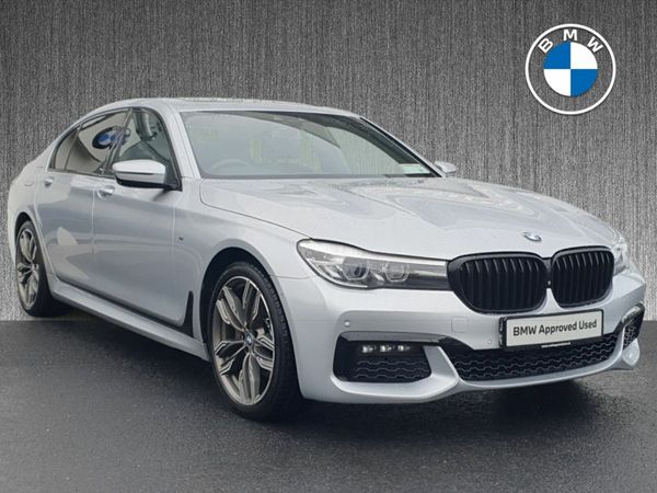 BMW 7-Series Saloon, Diesel, 2018, Silver