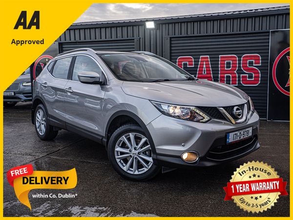 Nissan Qashqai SUV, Petrol, 2017, Grey