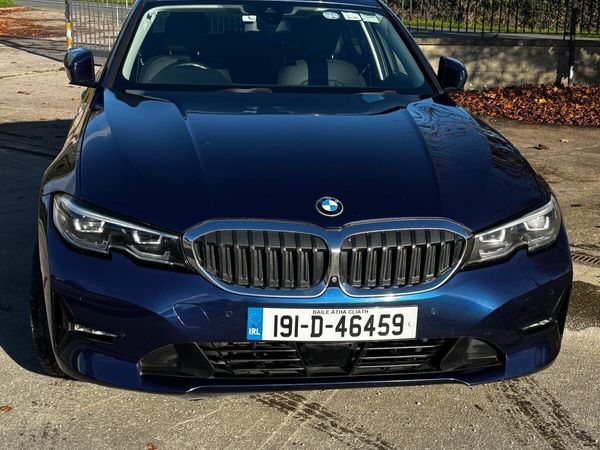 BMW 3-Series Saloon, Diesel, 2019, Blue