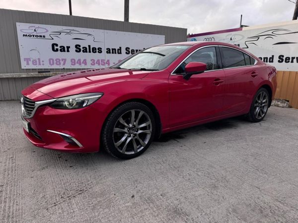 Mazda Mazda6 Saloon, Diesel, 2018, Red