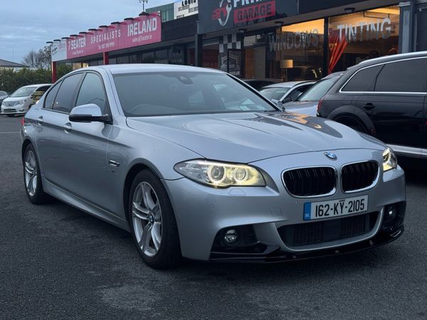 BMW 5-Series Saloon, Diesel, 2016, Silver