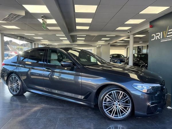 BMW 5-Series Saloon, Diesel, 2017, Blue