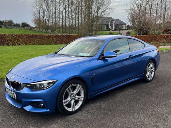 BMW 4-Series Coupe, Diesel, 2018, Blue