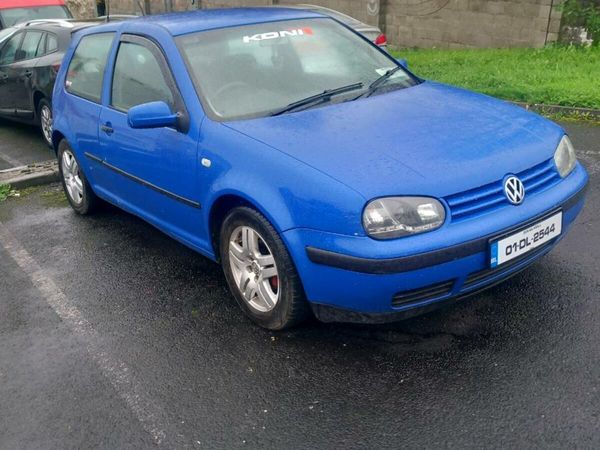 Volkswagen Golf Hatchback, Petrol, 2001, Blue