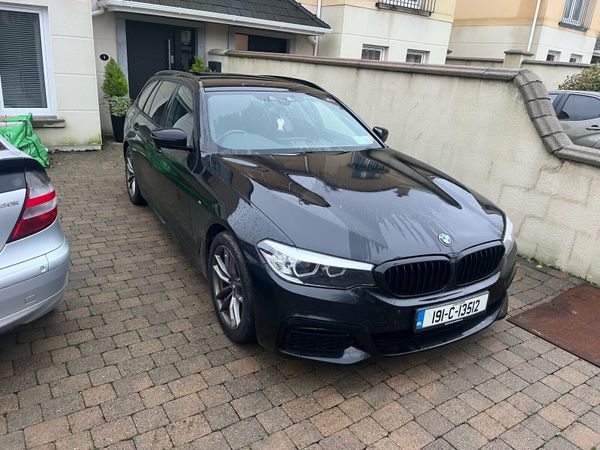 BMW 5-Series Estate, Diesel, 2019, Black