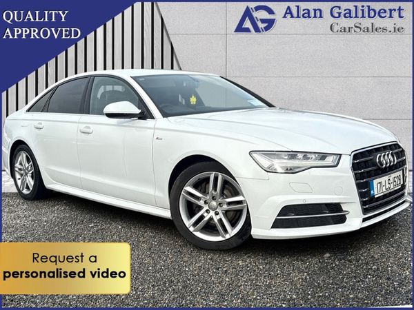 Audi A6 Saloon, Diesel, 2017, White