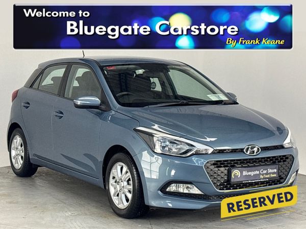Hyundai i20 Hatchback, Petrol, 2017, Blue