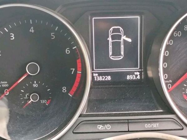 Volkswagen Polo Hatchback, Petrol, 2015, Red