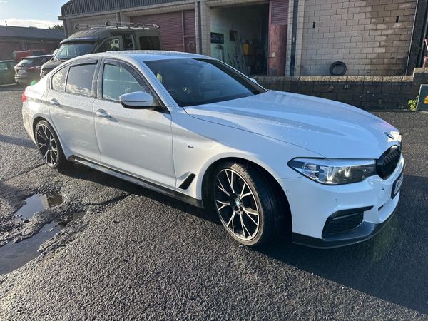 BMW 5-Series Saloon, Diesel, 2017, White