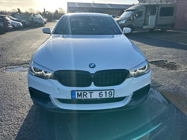 BMW 5-Series Saloon, Diesel, 2017, White