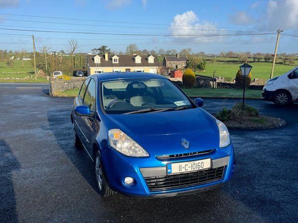 Renault Clio Hatchback, Ethanol Petrol, 2011, Blue