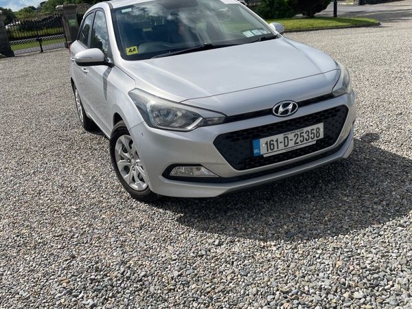 Hyundai i20 Hatchback, Petrol, 2016, Silver