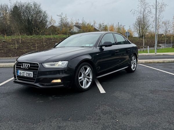 Audi A4 Saloon, Diesel, 2014, Black