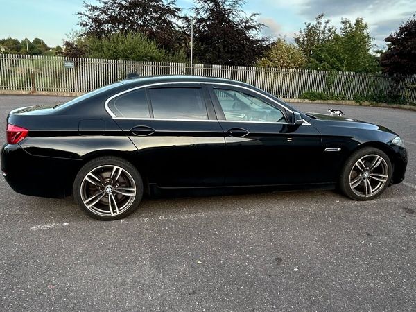 BMW 5-Series Saloon, Diesel, 2015, Black