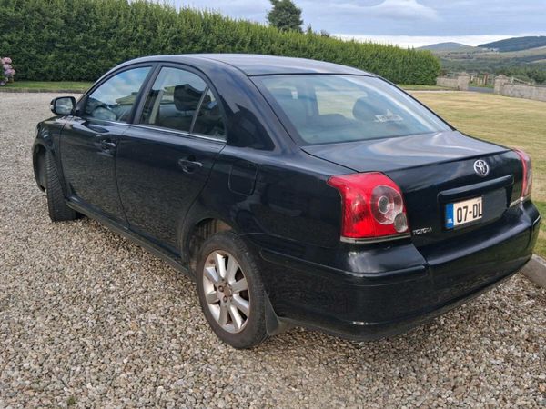 Toyota Avensis Saloon, Petrol, 2007, Black