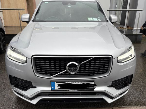 Volvo XC90 SUV, Petrol Plug-in Hybrid, 2017, Silver