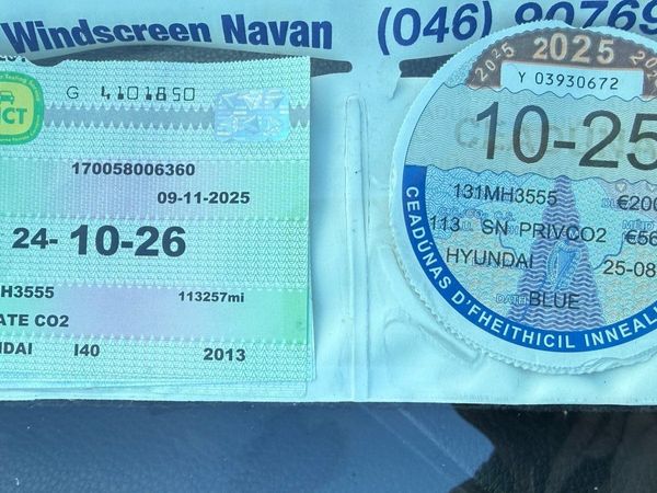 Hyundai i40 Saloon, Diesel, 2013, Blue