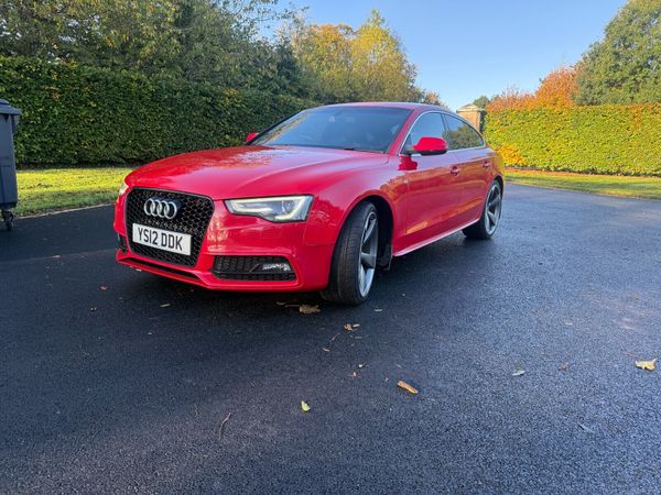 Audi A5 Hatchback, Diesel, 2012, Red