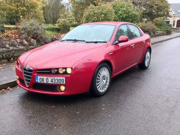 Alfa Romeo 159 Saloon, Diesel, 2008, Red