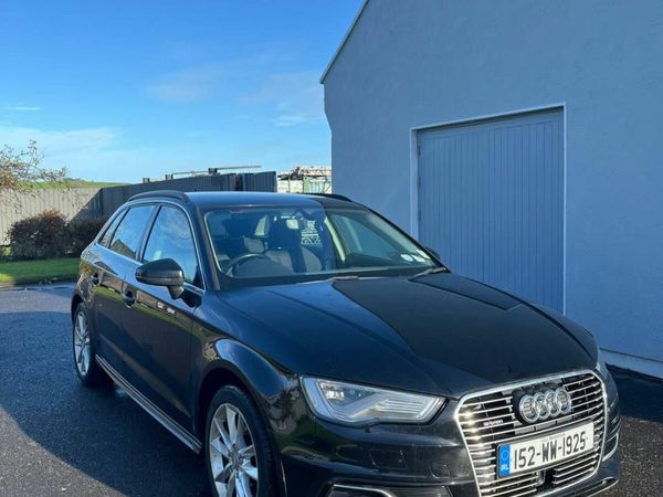 Audi A3 Hatchback, Petrol Plug-in Hybrid, 2015, Black