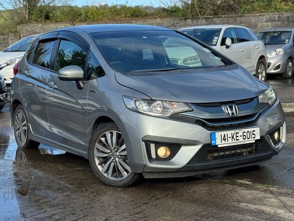 Honda Fit Hatchback, Petrol Hybrid, 2014, Silver