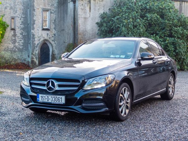 Mercedes-Benz C-Class Saloon, Petrol, 2015, Black