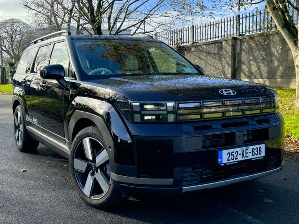 Hyundai Santa Fe SUV, Petrol Plug-in Hybrid, 2025, Black