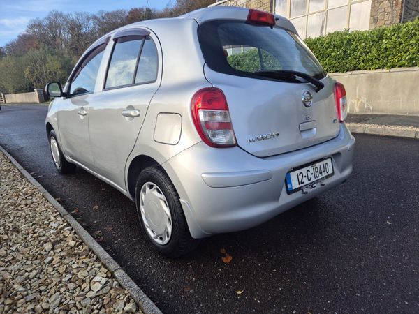 Nissan March Hatchback, Petrol, 2012, Silver