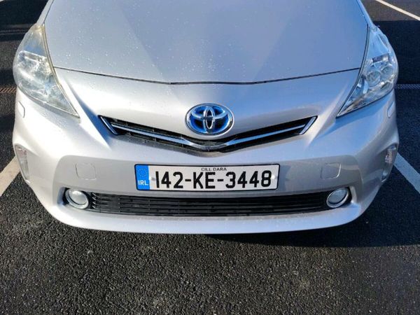 Toyota Prius MPV, Petrol Hybrid, 2014, Silver