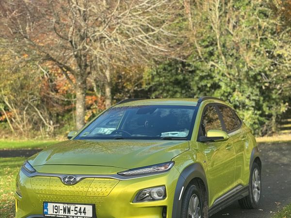 Hyundai KONA MPV, Electric, 2019, Green
