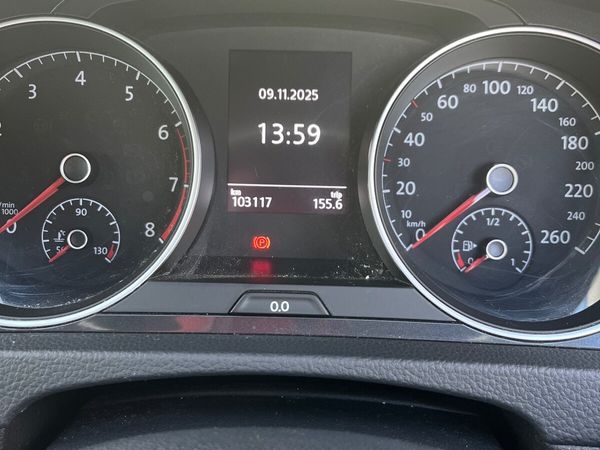 Volkswagen Golf Estate, Petrol, 2018, Red