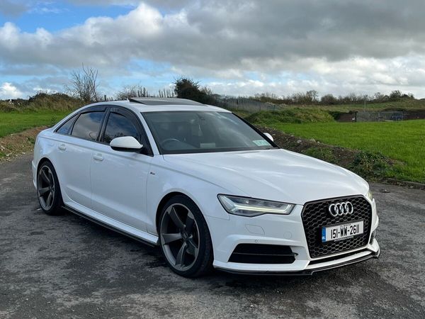 Audi A6 Saloon, Diesel, 2015, White