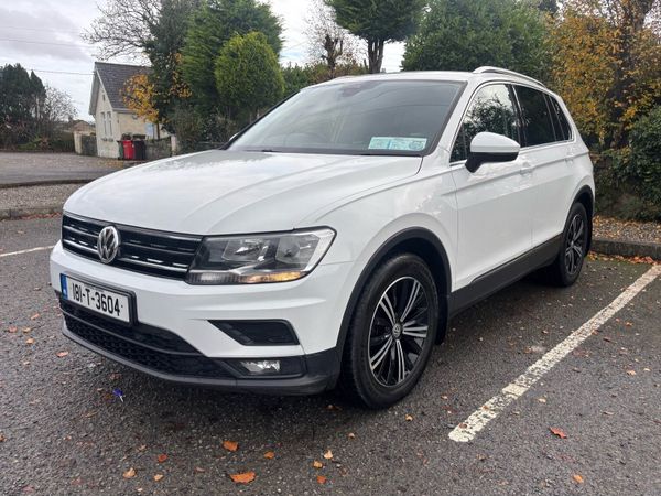 Volkswagen Tiguan SUV, Diesel, 2018, White