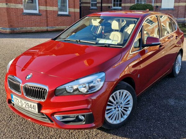 BMW 2-Series Hatchback, Petrol Plug-in Hybrid, 2017, Red