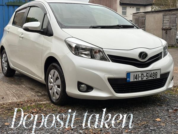 Toyota Vitz Hatchback, Petrol, 2014, White