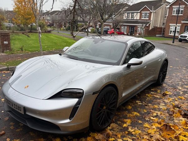 Porsche Taycan Saloon, Electric, 2020, Silver