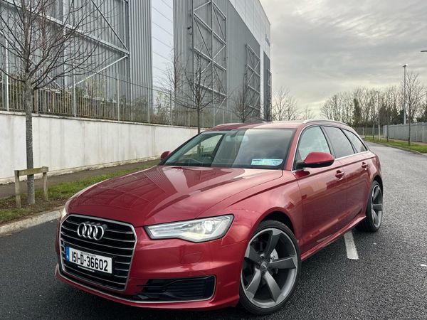 Audi A6 Estate, Diesel, 2015, Red