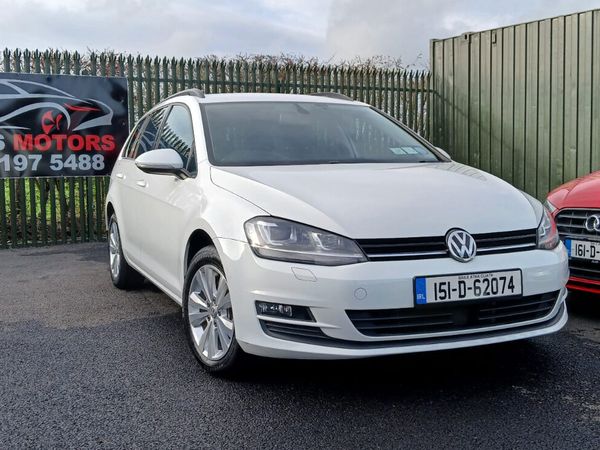 Volkswagen Golf Estate, Petrol, 2015, White