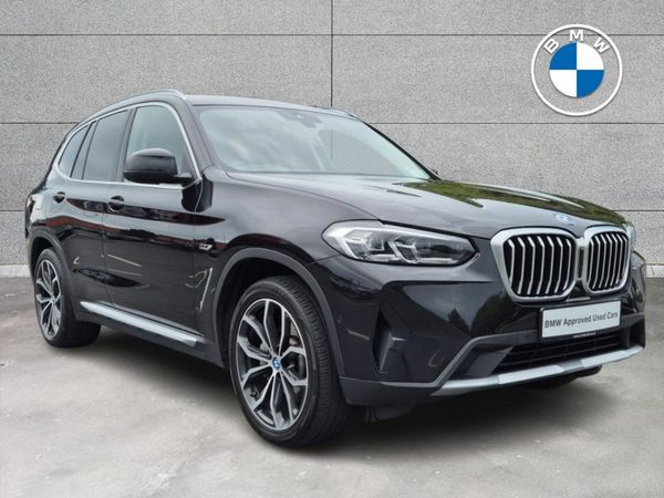 BMW X3 SUV, Petrol Plug-in Hybrid, 2022, Black