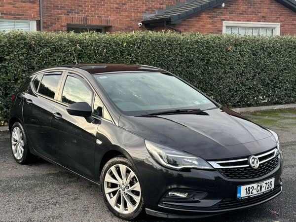Vauxhall Astra Hatchback, Petrol, 2018, Black