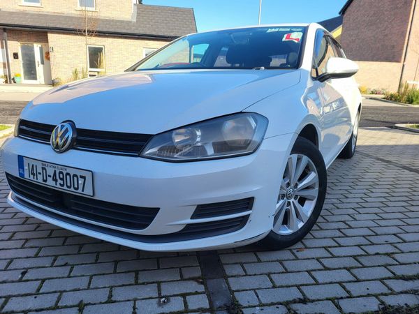 Volkswagen Golf Hatchback, Petrol, 2014, White