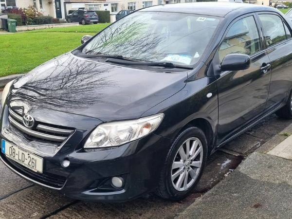 Toyota Corolla Saloon, Petrol, 2008, Black