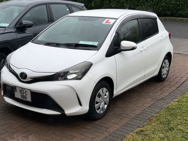 Toyota Vitz Hatchback, Petrol, 2015, White