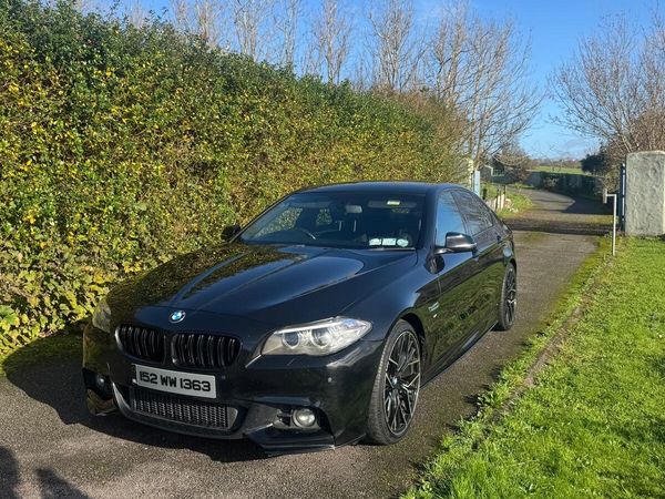BMW 5-Series Saloon, Diesel, 2015, Black