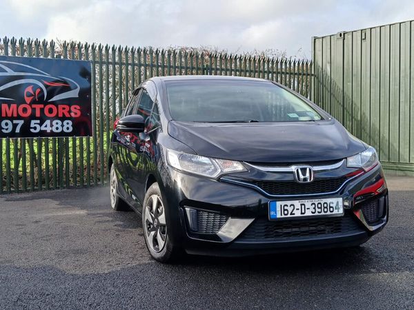 Honda Fit Hatchback, Petrol Hybrid, 2016, Black
