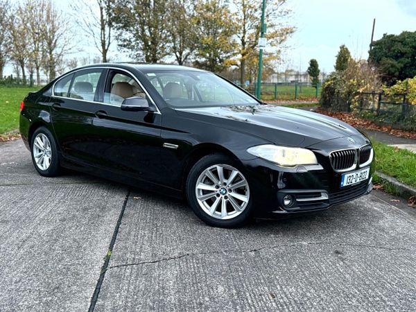 BMW 5-Series Saloon, Diesel, 2013, Black
