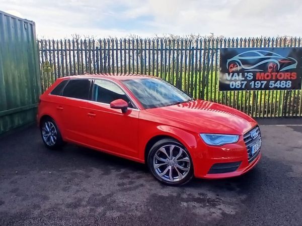 Audi A3 Hatchback, Petrol, 2016, Red